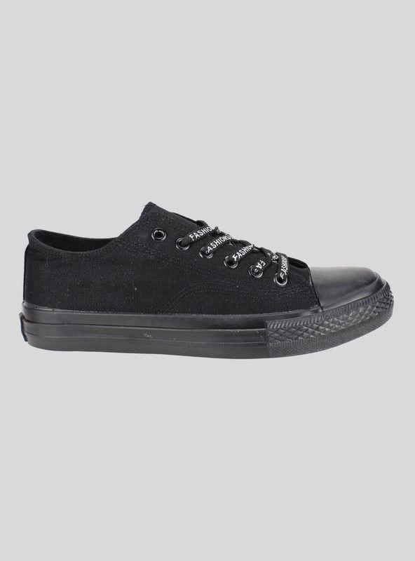 Zapatilla New Walk Lona Malden Negra-0