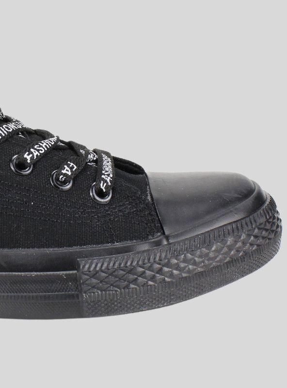 Zapatilla New Walk Lona Malden Negra-3