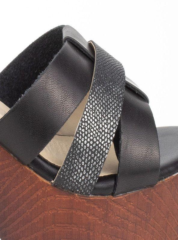 SANDALIA MUJER CASUAL NEW WALK 6168-1-90 (35-40) | Negro |-3