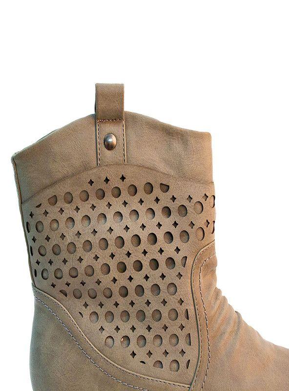 BOTIN MUJER NEW WALK  1202-27-A0  | Gris |-3