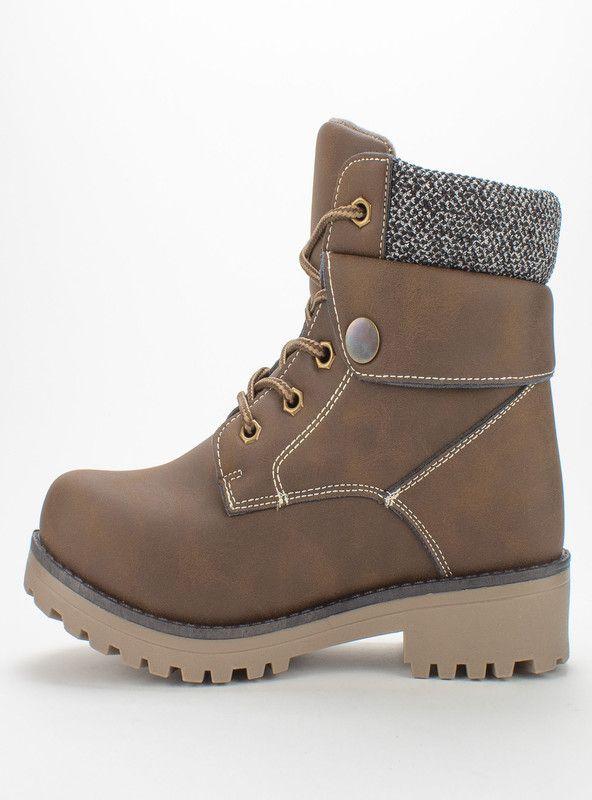 BOTIN MUJER CASUAL NEW WALK A1F19029-50 ( 35-40)  | Cafe |-3