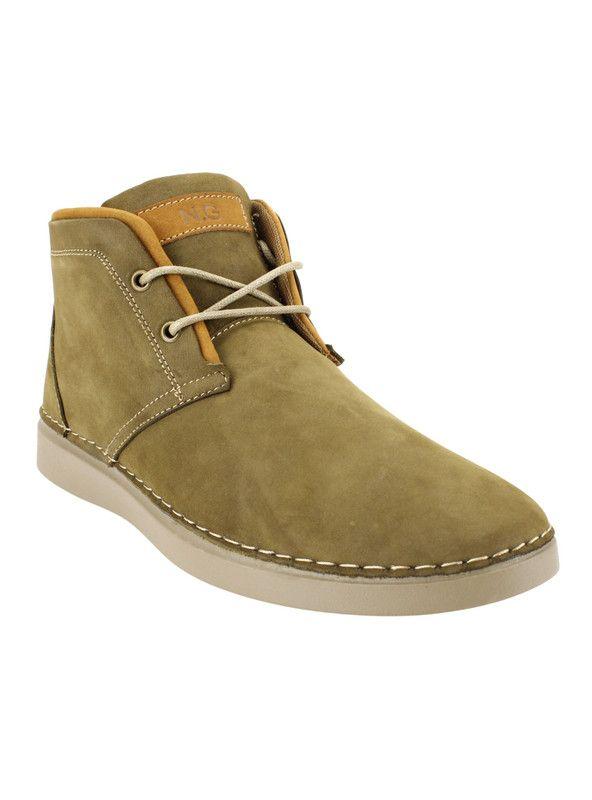 Botín Nat Geo Cuero Urbano Khaki-1