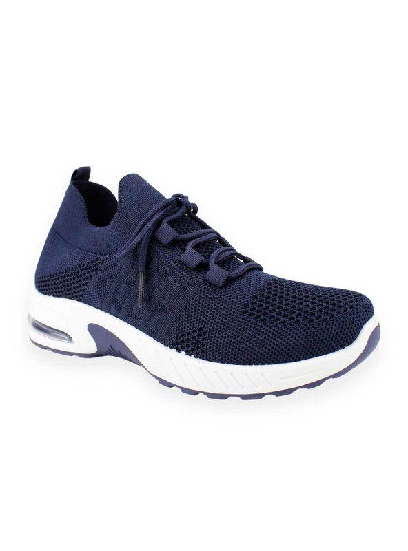 Zapatilla New Walk Deportiva Azul Marino-1