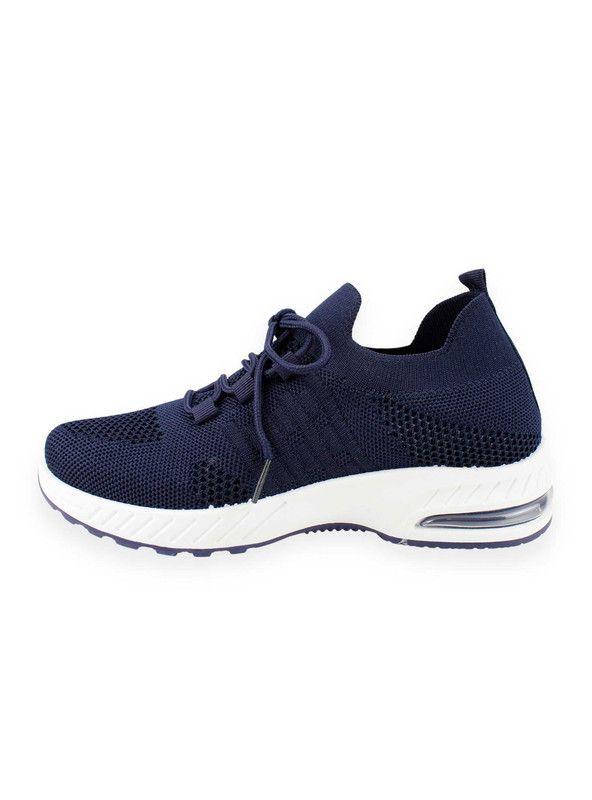 Zapatilla New Walk Deportiva Azul Marino-2