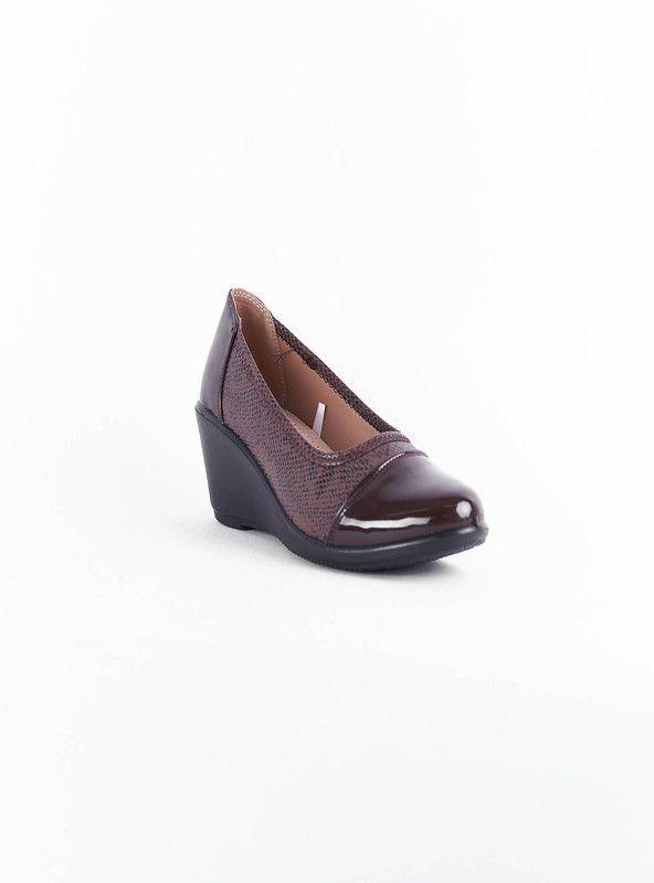 ZAPATO CONFORT MUJER  A51F2022-40  | Cafe |-0