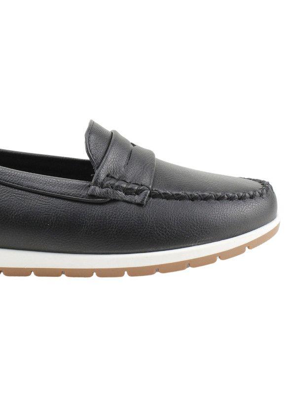 Mocasín New Walk Bianca Negro-3