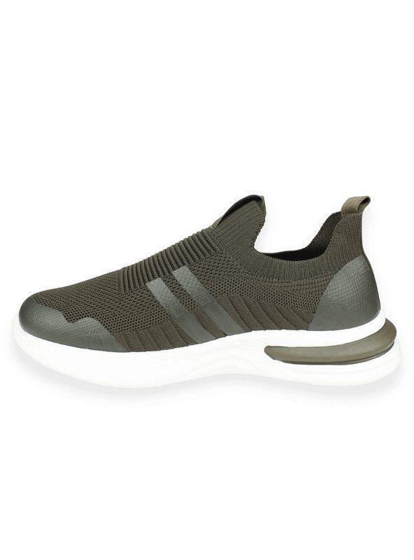 Zapatilla New Walk Urbana Malla Verde-2