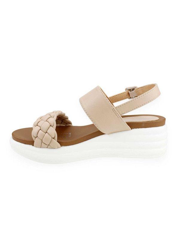 Sandalia New Walk Beige-2