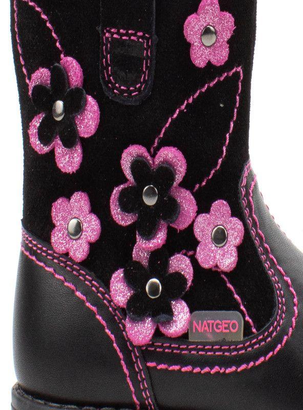 BOTIN NIÑA NATGEO XY10023-90 ( 20-27)  | Negro |-4