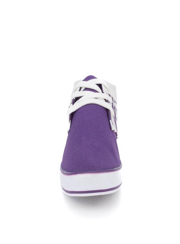 ZAPATILLA URBANA LONA NEW WALK NO006-PU | Morado |-2