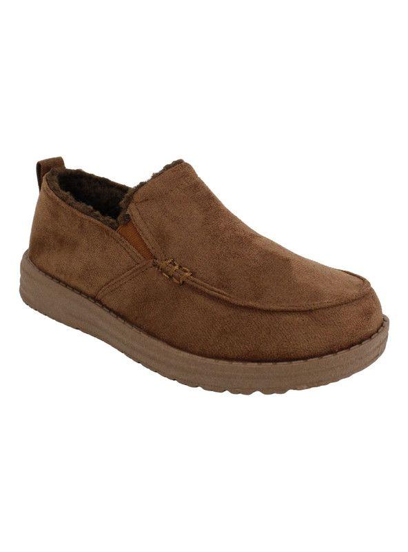 Zapato New Walk Slip On Chiporro Café-2