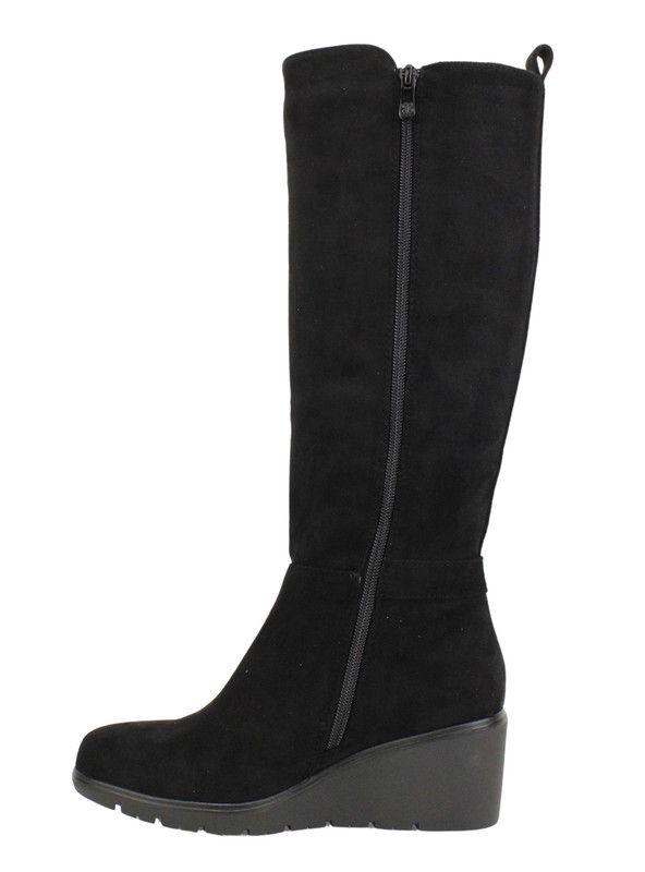 Bota New Walk Cuña Suey Negra-3