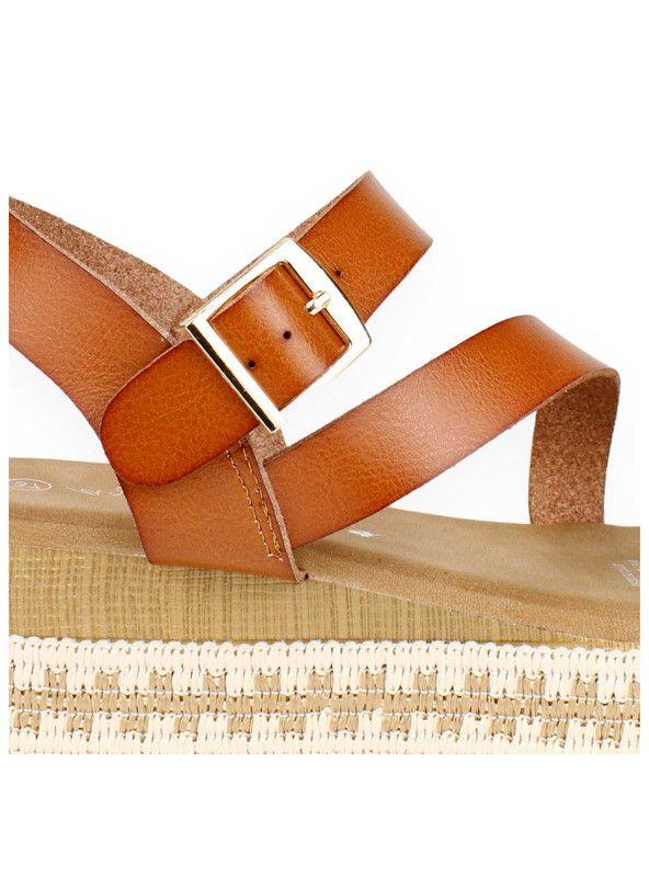 Sandalia Agua de Coco Dalia Camel-3