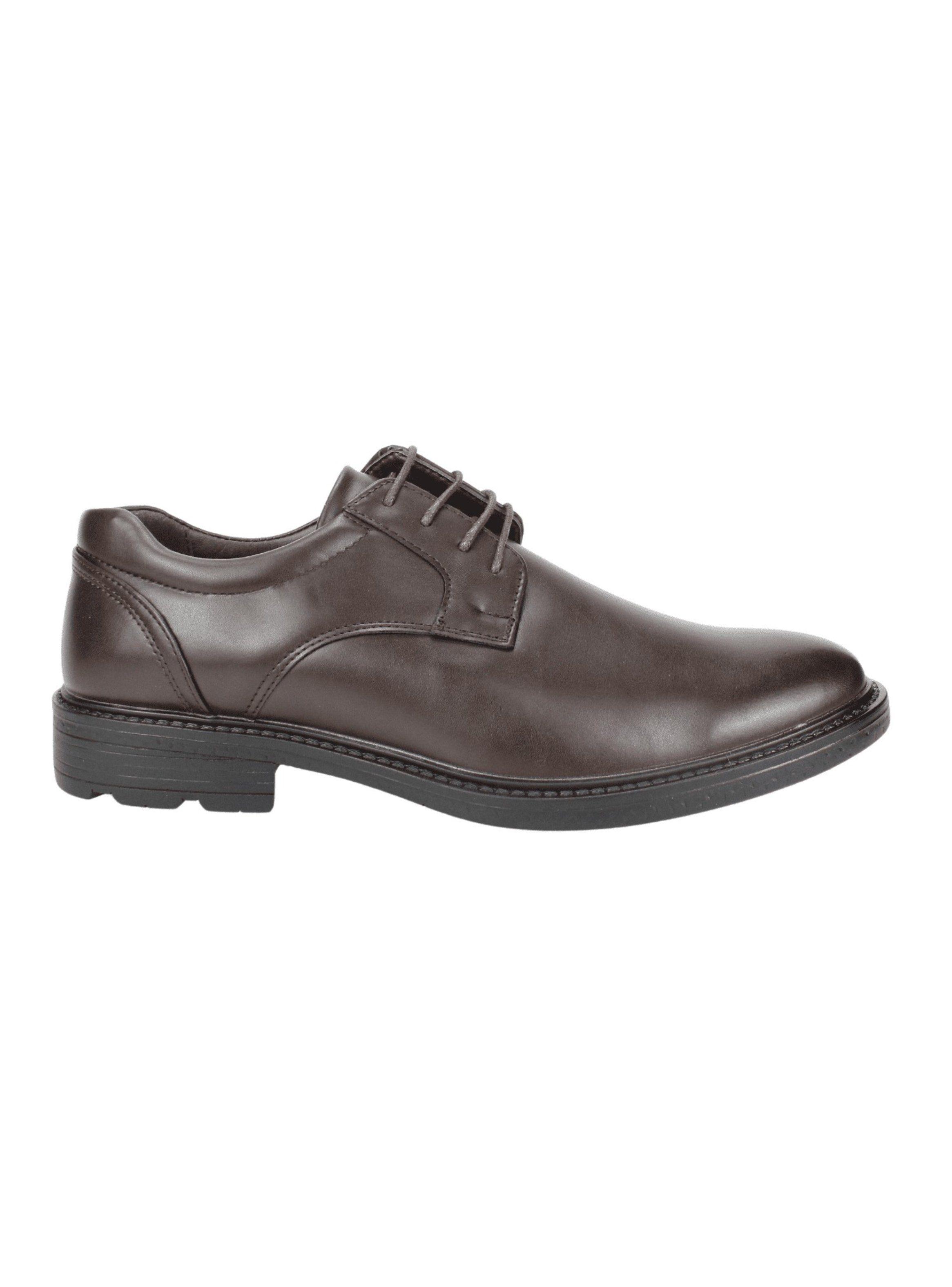 Zapato New Walk Doble Costura Café-0