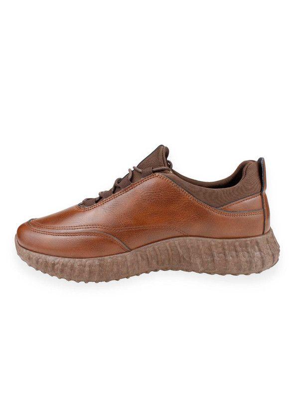 Zapatilla New Walk Elegante Café-2