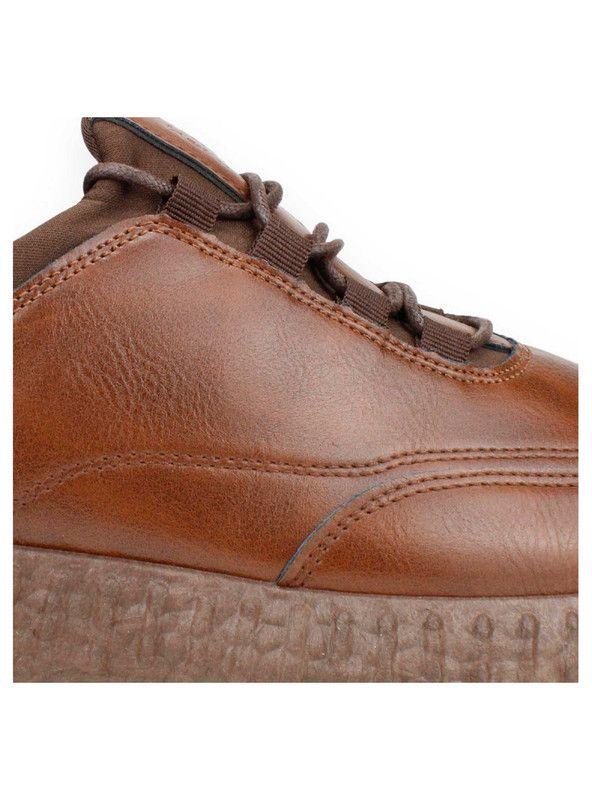 Zapatilla New Walk Elegante Café-3