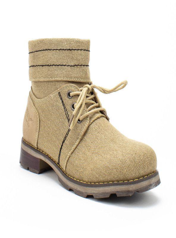 BOTIN MUJER MODA NEW WALK YF2115-D0 ( 35-40) | Beige |-0