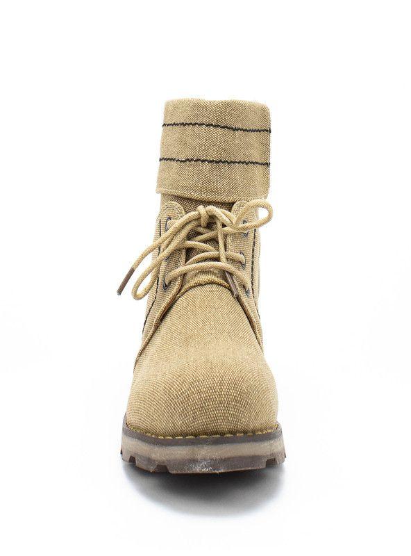 BOTIN MUJER MODA NEW WALK YF2115-D0 ( 35-40) | Beige |-2