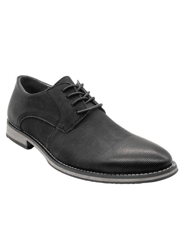 Zapato Nat Geo Luis Cuero Negro-1