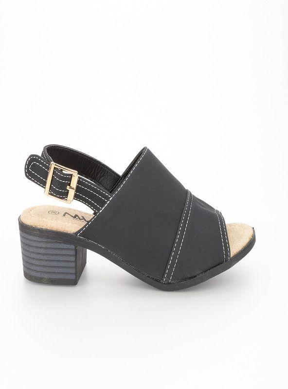 SANDALIA MUJER CASUAL NEW WALK J21124-90 (35-40) | Negro |-1