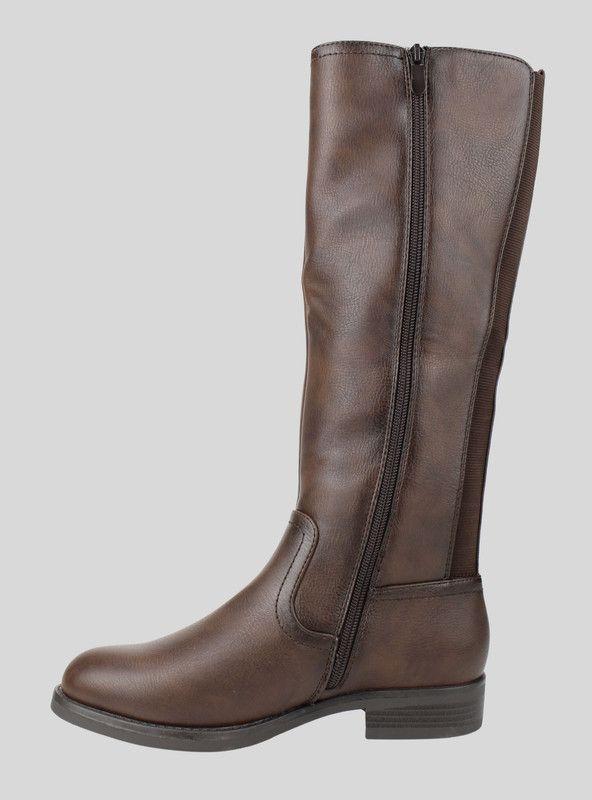 Bota New Walk Hípica Marrón-2