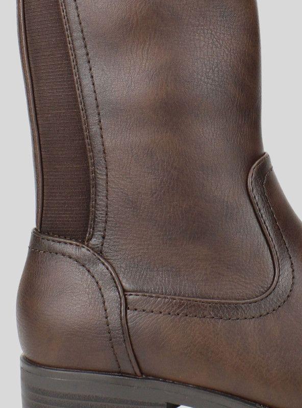 Bota New Walk Hípica Marrón-3