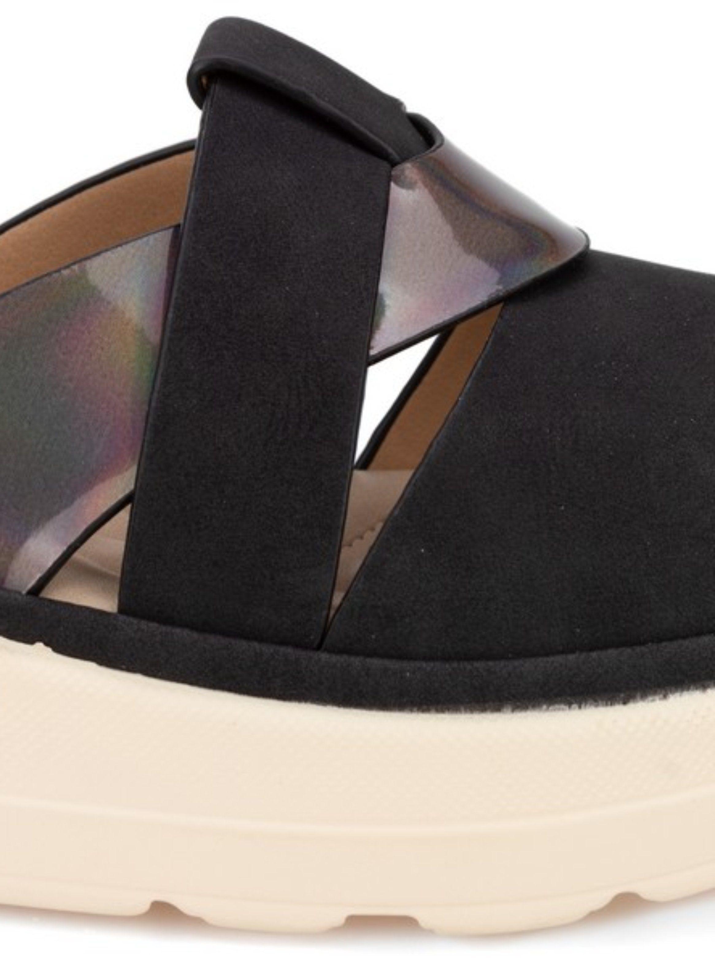 Sandalia New Walk Sun Negra-2