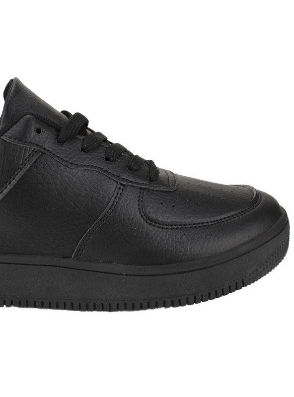 Zapatilla New Walk Escolar Puntos Negra-3