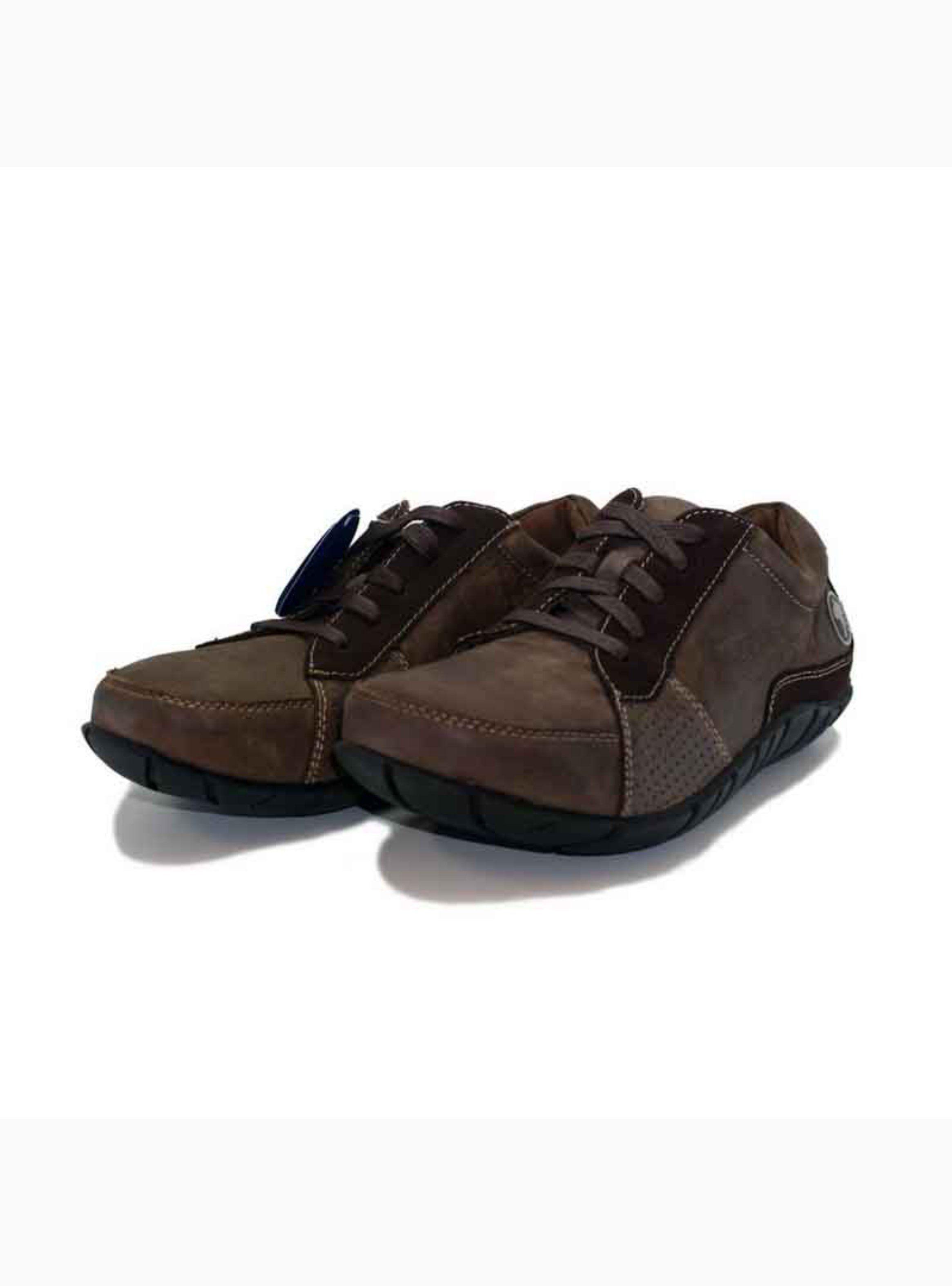 Zapatilla Michelín Marrón Cuero-1