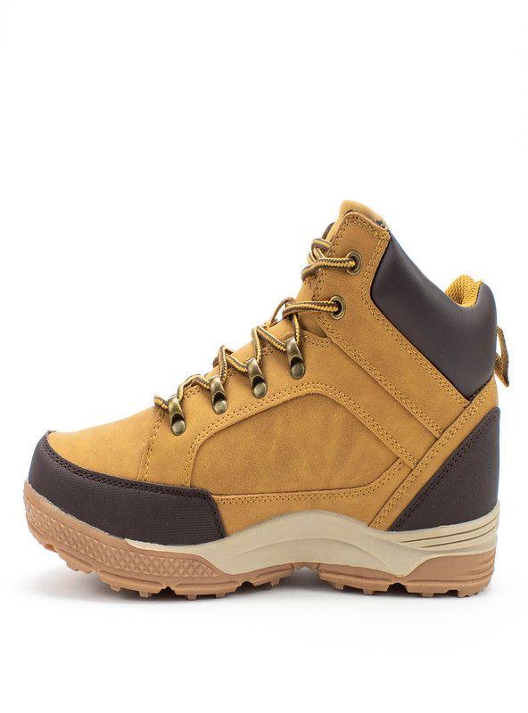 BOTIN HOMBRE CASUAL NEW WALK YF3060 -CA  (39-44)  | Camel |-3