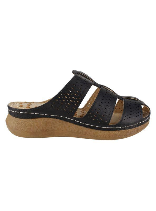 Sandalia New Walk Noemi Confort Negra-0