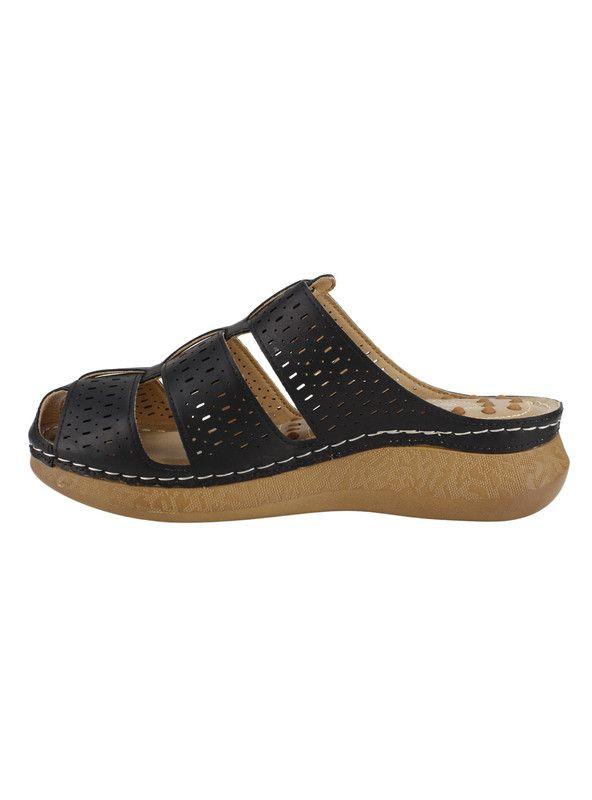 Sandalia New Walk Noemi Confort Negra-2