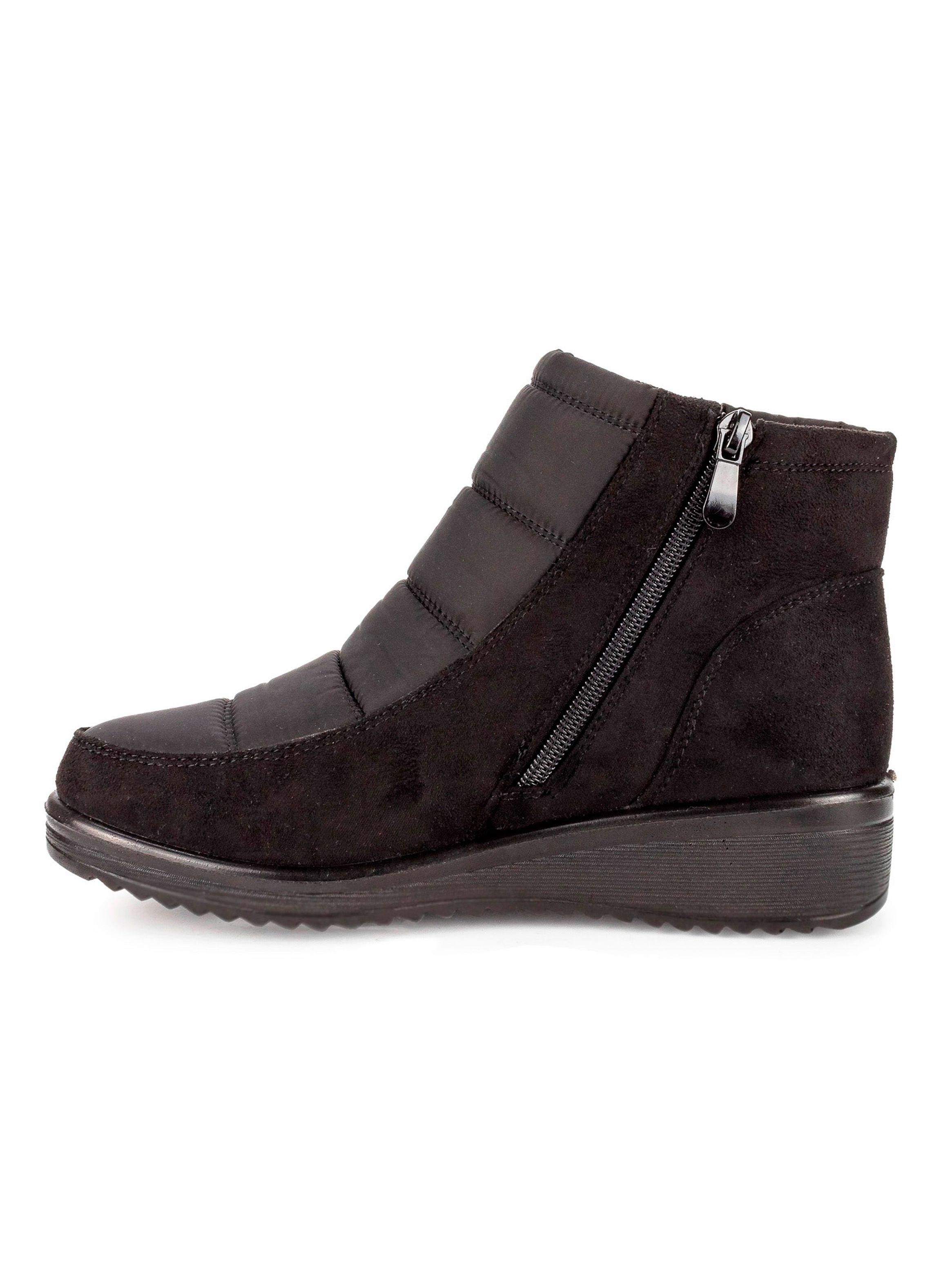 Botín Mujer Invierno New Walk Negro (B68F8003-90)-2