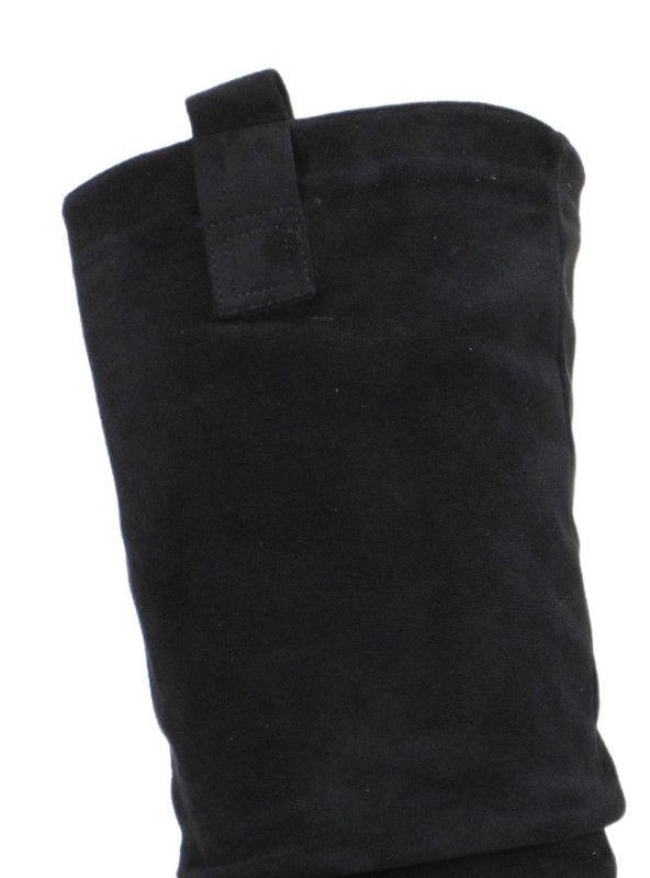Bota Microfibra Negra-3