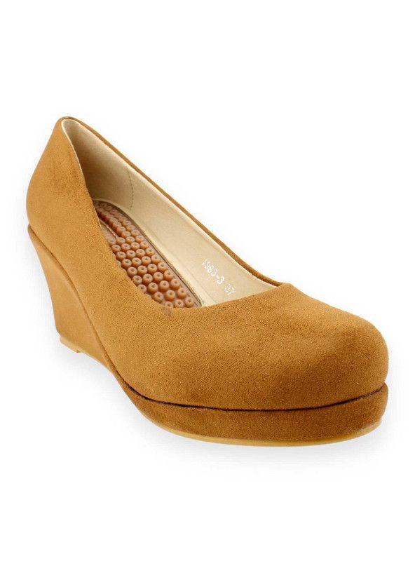 Zapato New Walk Confort Camel-1