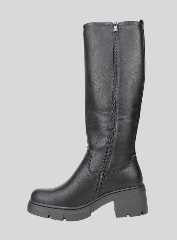 Bota Plataforma Negra-2