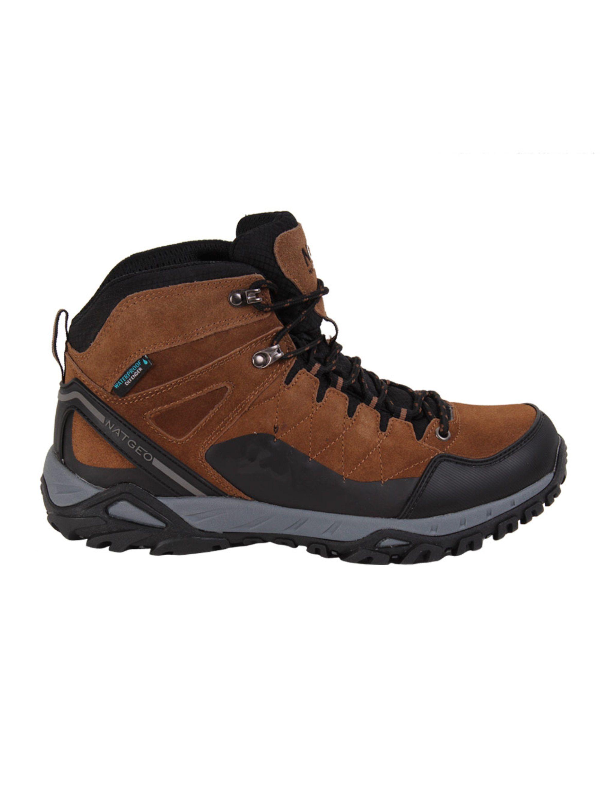 Botín Cuero Waterproof Brown-0