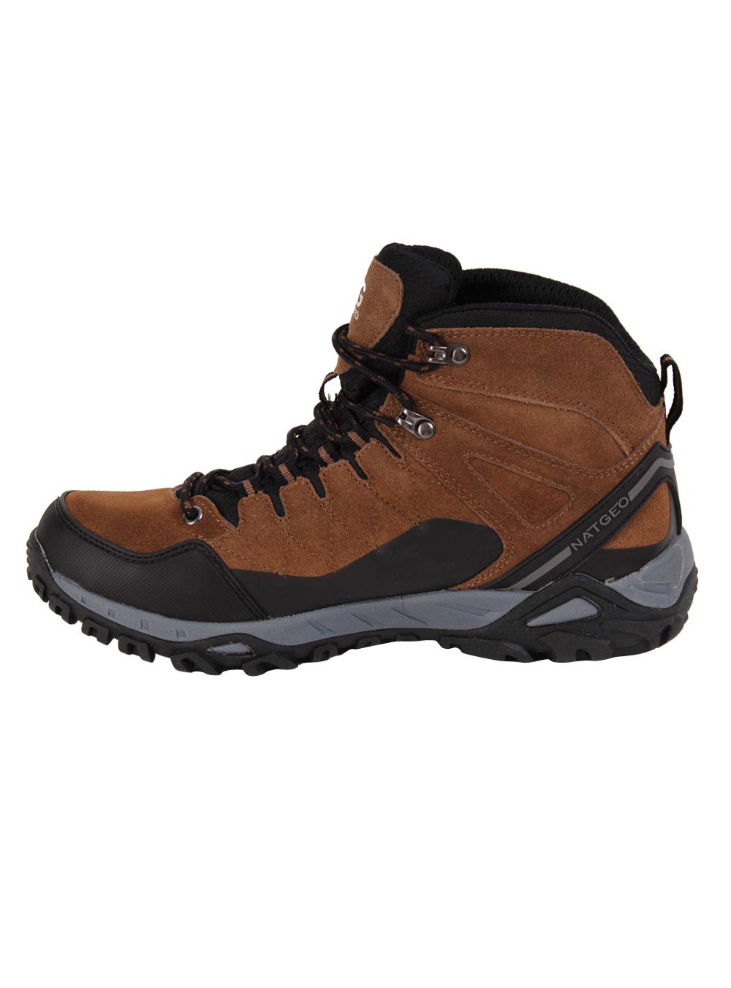 Botín Cuero Waterproof Brown-1