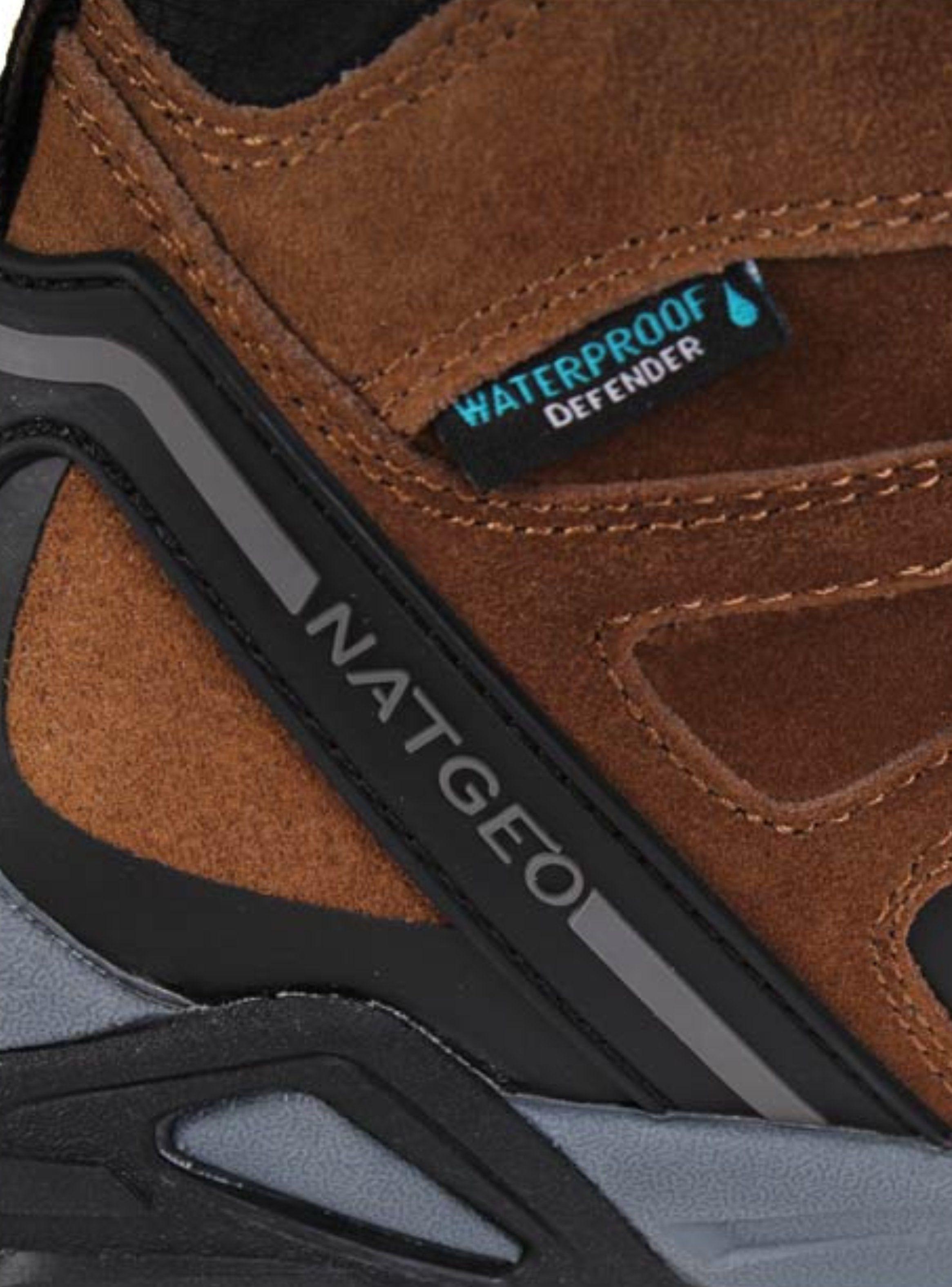 Botín Cuero Waterproof Brown-3