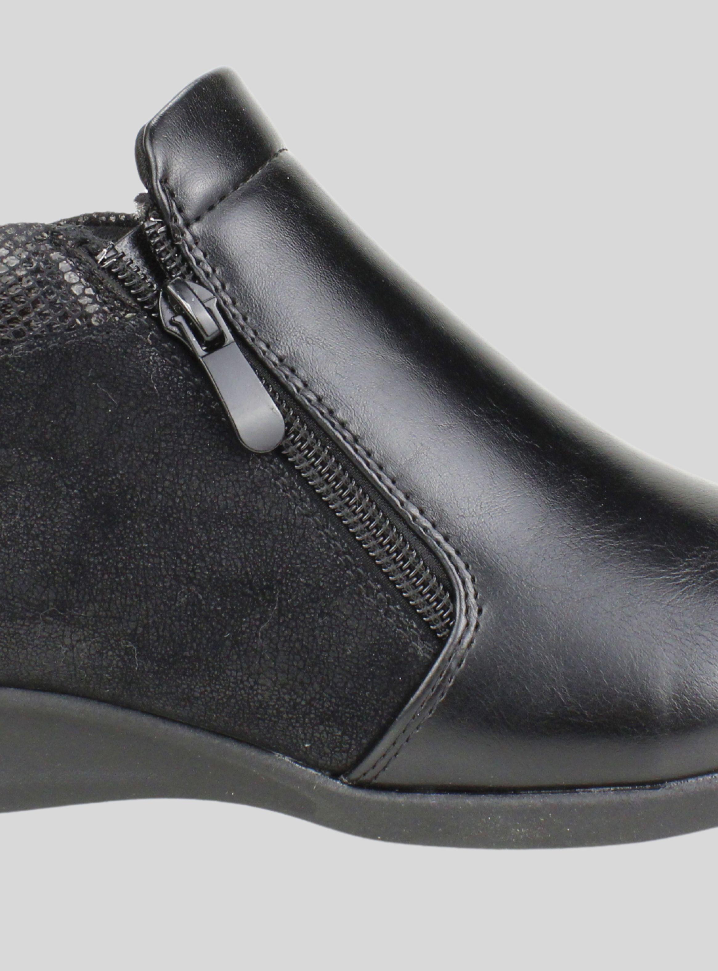 Botín New Walk Sway Confort Negro-3