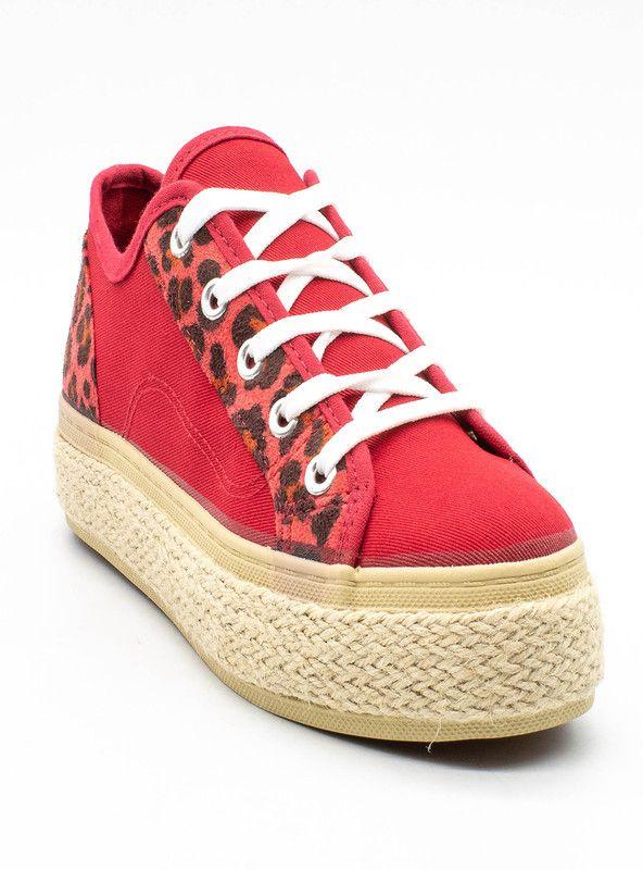 Zapatilla URBANA NEW WALK WK18025-30  | Rojo |-0