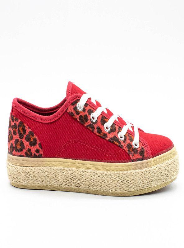 Zapatilla URBANA NEW WALK WK18025-30  | Rojo |-1