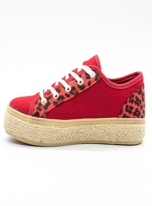 Zapatilla URBANA NEW WALK WK18025-30  | Rojo |-2