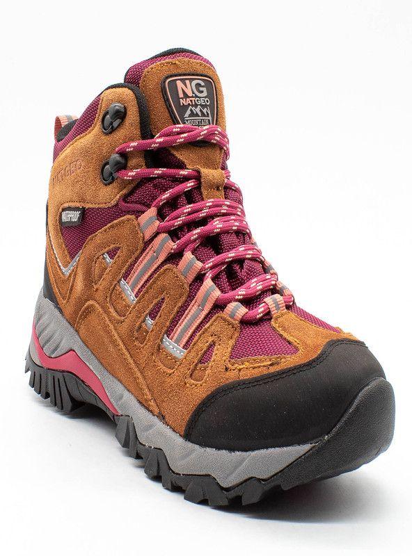 BOTIN MUJER NATGEO CUERO  XJNT62104-40  (35-40)  | Cafe |-0