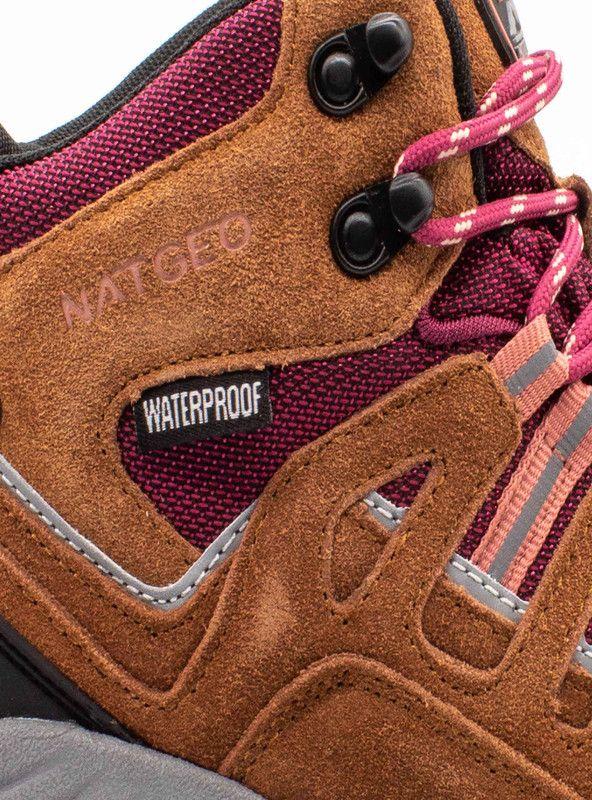 BOTIN MUJER NATGEO CUERO  XJNT62104-40  (35-40)  | Cafe |-3