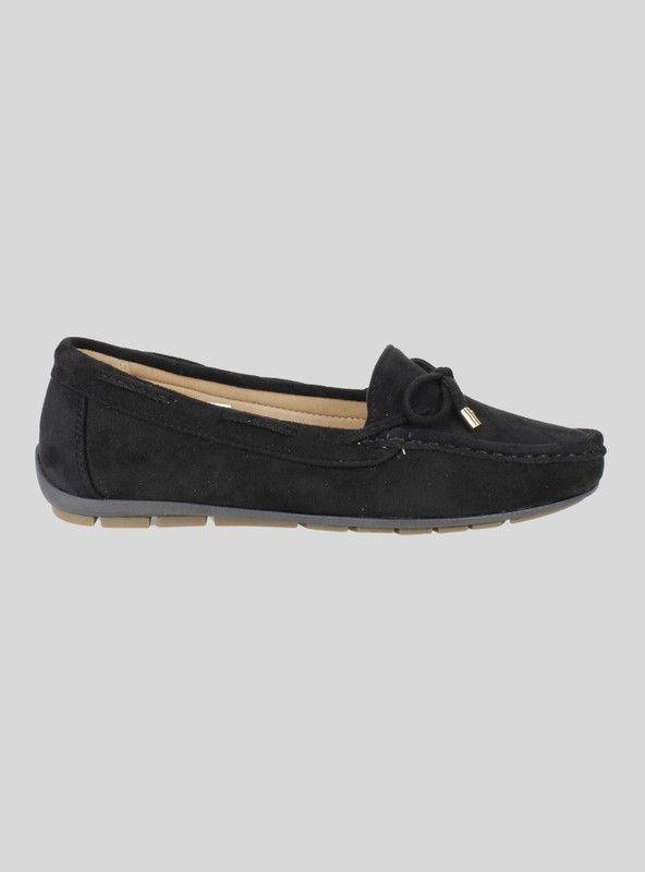 Mocasín New Walk Cintas Negro-0