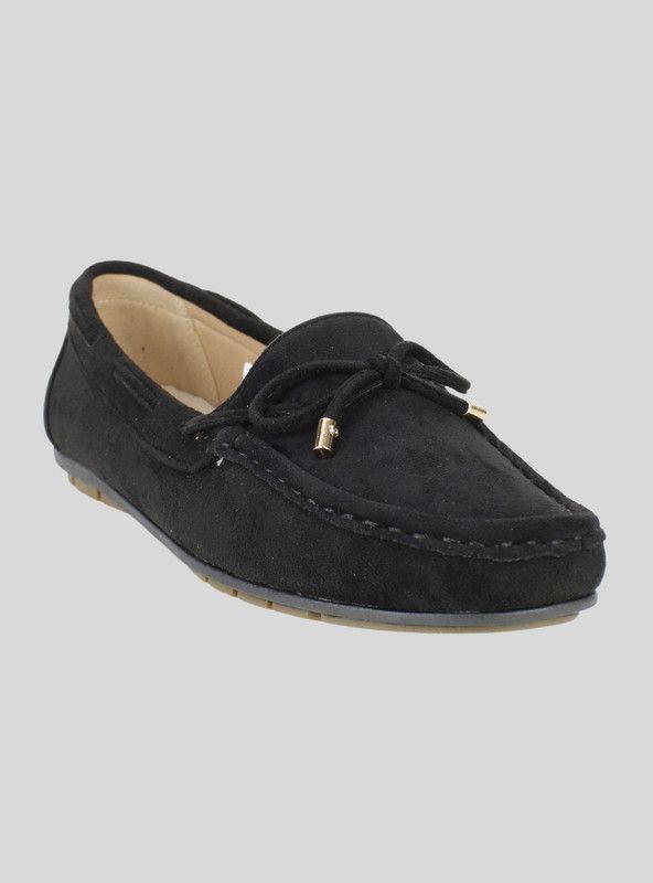 Mocasín New Walk Cintas Negro-1