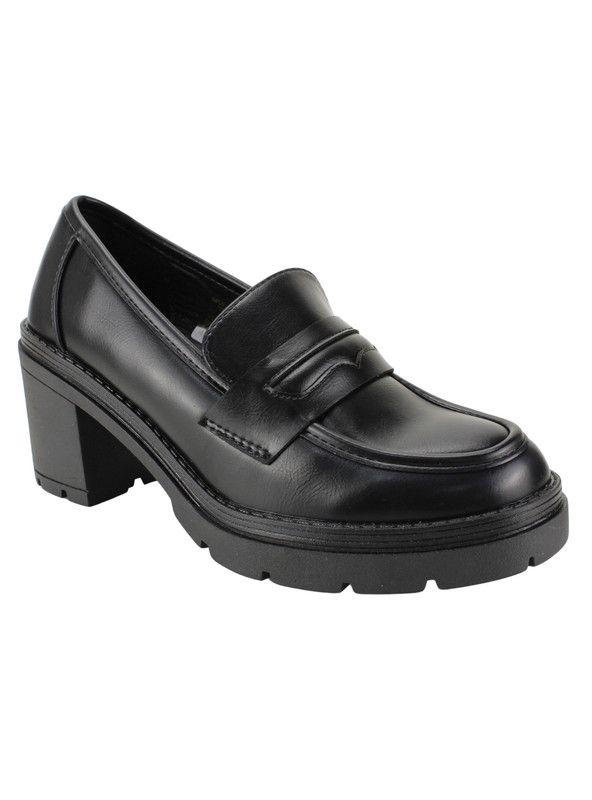 Mocasín New Walk Chic Negro-1