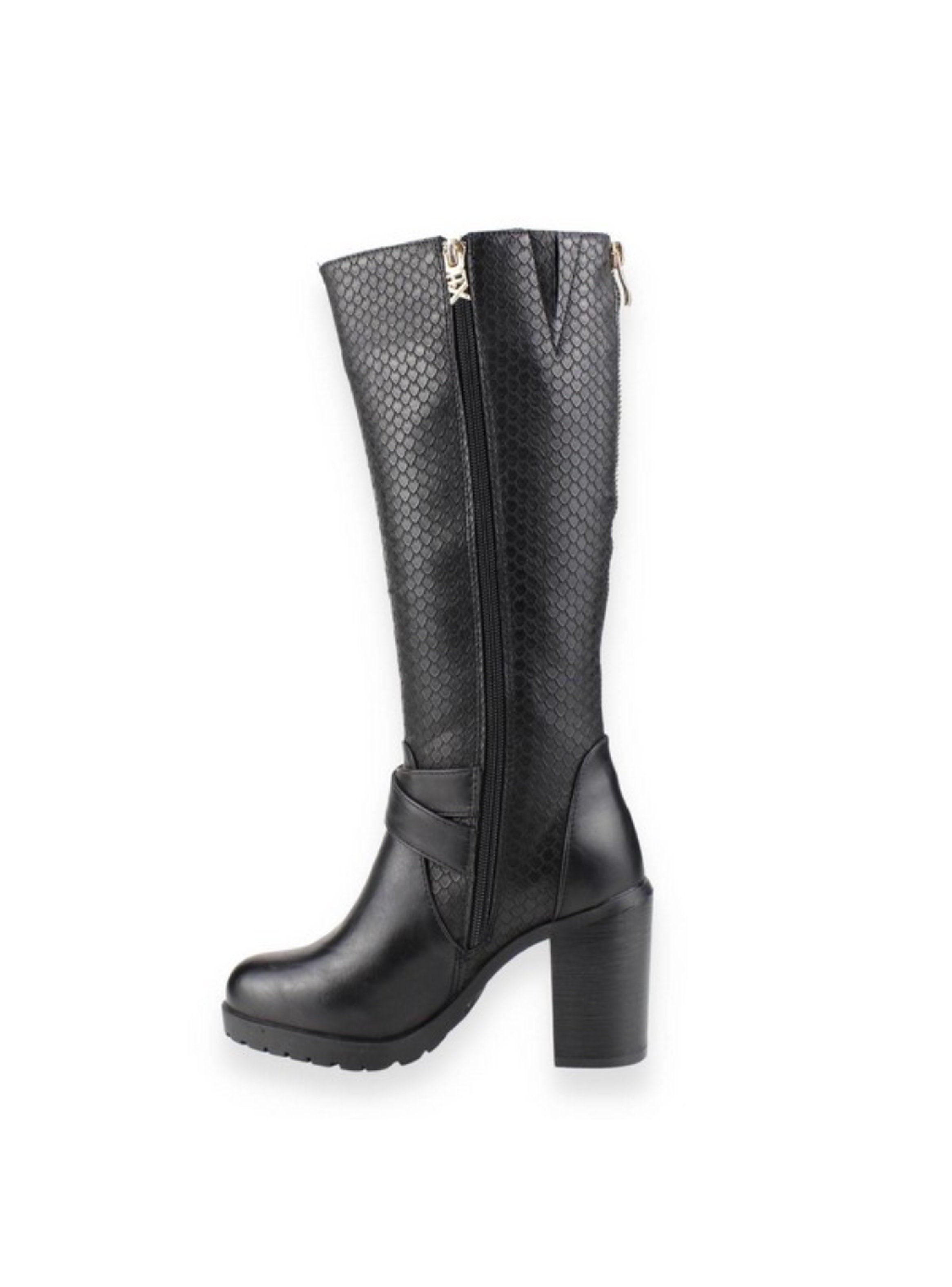 Bota Larga Xti Negra-2