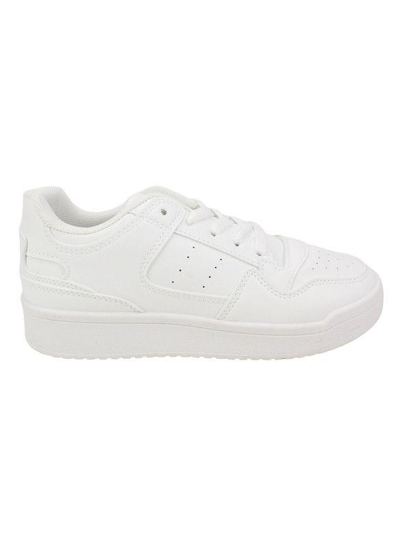 Zapatilla New Walk Escolar Moda Blanca-0